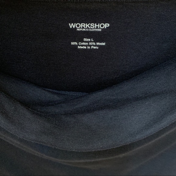 NWT Navy Cowlneck top - Picture 5 of 7